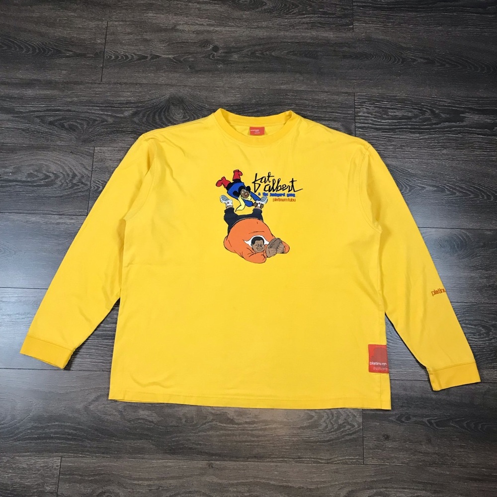 Platinum FUBU Fat Albert & The Junkyard Gang Men’s Y2K Vintage 2000’s Shirt Sz L